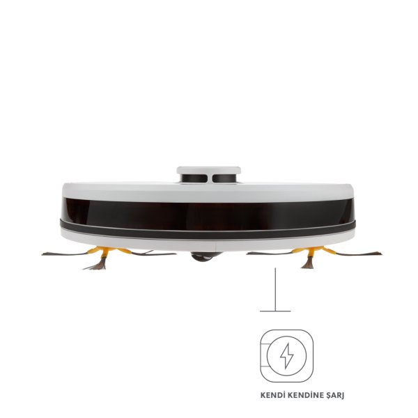 Homend Alex Laser 1281H Moplu ve Haritalamalı Akıllı Robot Süpürge Beyaz