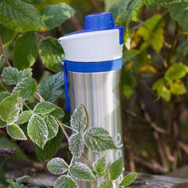 Aladdin Aktif Hidrasyonlu Çelik Mavi Su Matarası 0.60 Lt