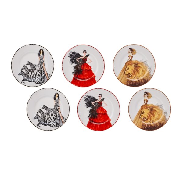 Karaca Fashionista 6 Kişilik Pasta Takımı