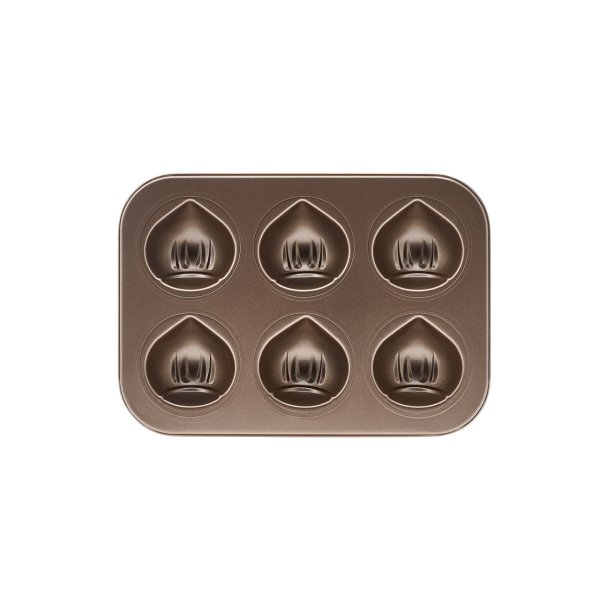 Karaca Fındık 6\'lı Fındık Muffin Kek Kalıbı
