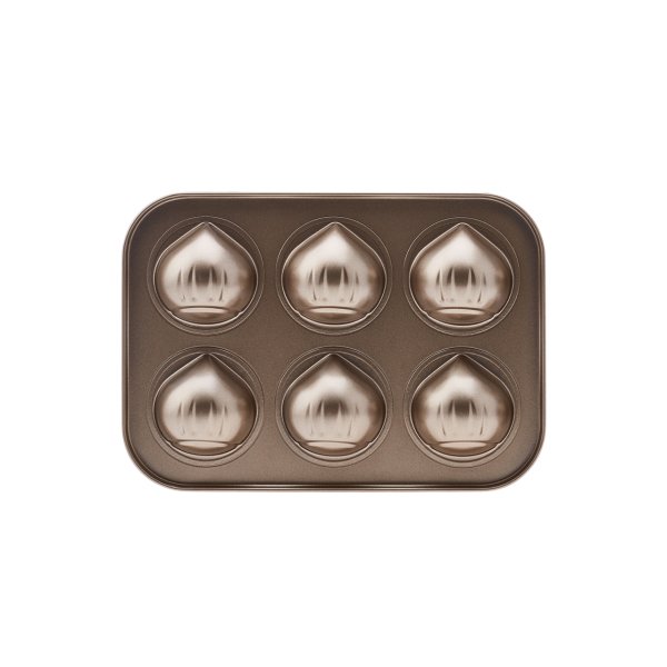 Karaca Fındık 6\'lı Fındık Muffin Kek Kalıbı