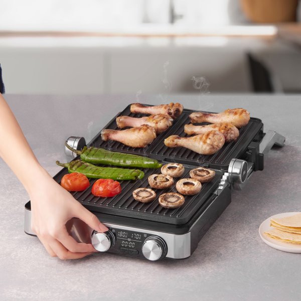 Homend Grilliant 1340H Inox Tost Makinesi