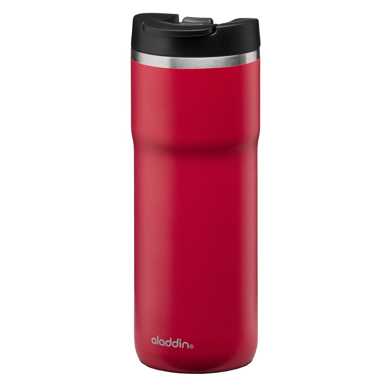 Aladdin Cafe Thermavac Leak-Lock Kırmızı Paslanmaz Çelik Kupa El Termosu 0.47 Lt