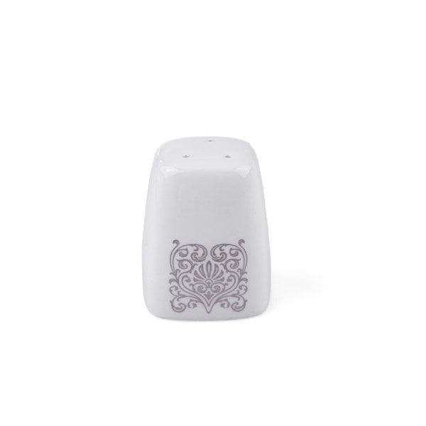 Karaca Fine Bone Lotus Platin 60 Parça 12 Kişilik Kare Yemek Takımı
