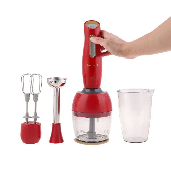 Homend Handmaid 1961h Blender Set Kırmızı Gold