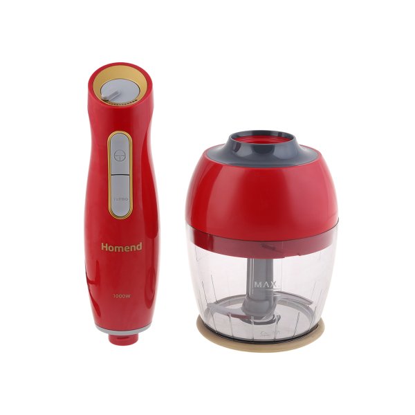 Homend Handmaid 1961h Blender Set Kırmızı Gold