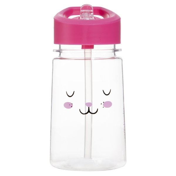 Aladdin Zoo Flip Pembe Beyaz Su Şişesi 0,43 Lt