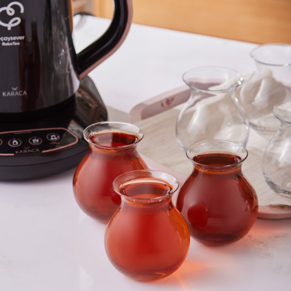 Refika\'dan Karaca Tatlıcan 6\'lı Çay Bardağı Seti