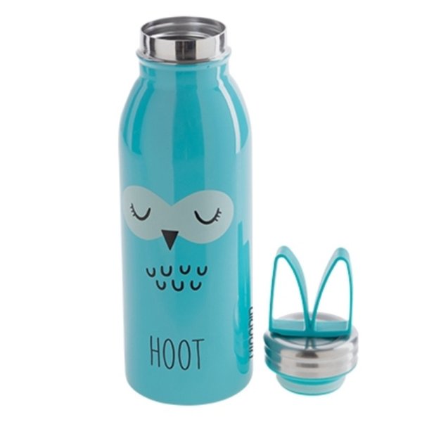 Aladdin Zoo Water Paslanmaz Çelik Soğuk Mavi Su El Termosu 0,43 Lt