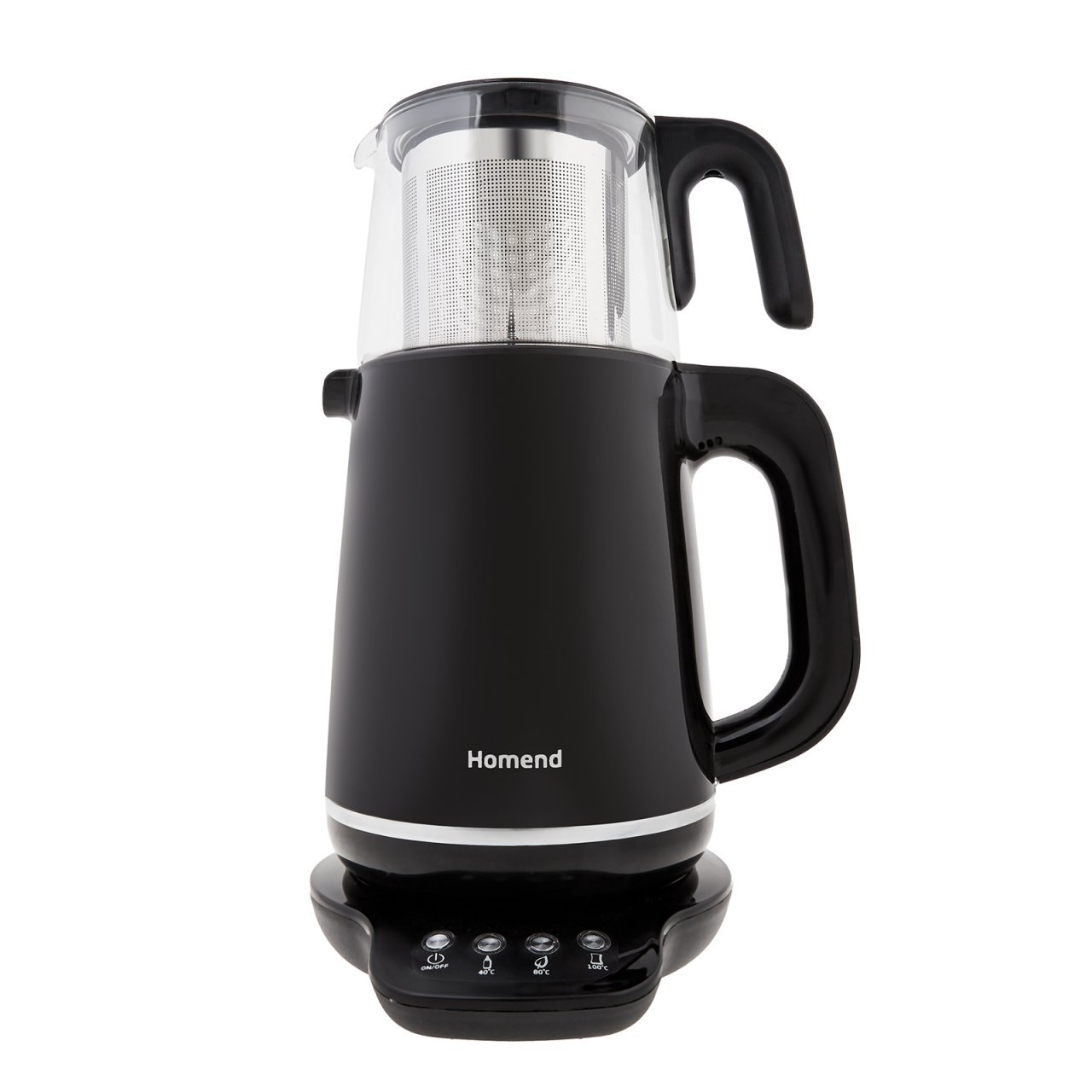 Homend Royaltea 1726H Siyah Konuşan Çay Makinesi
