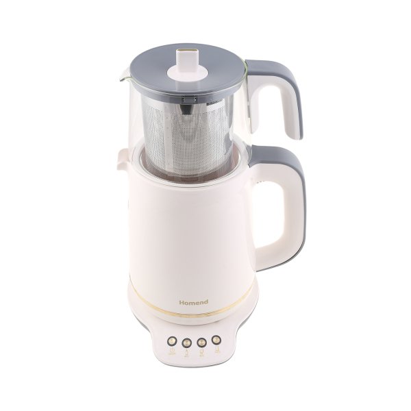Homend Royaltea 1760h Konuşan Çay Makinesi Krem Gold