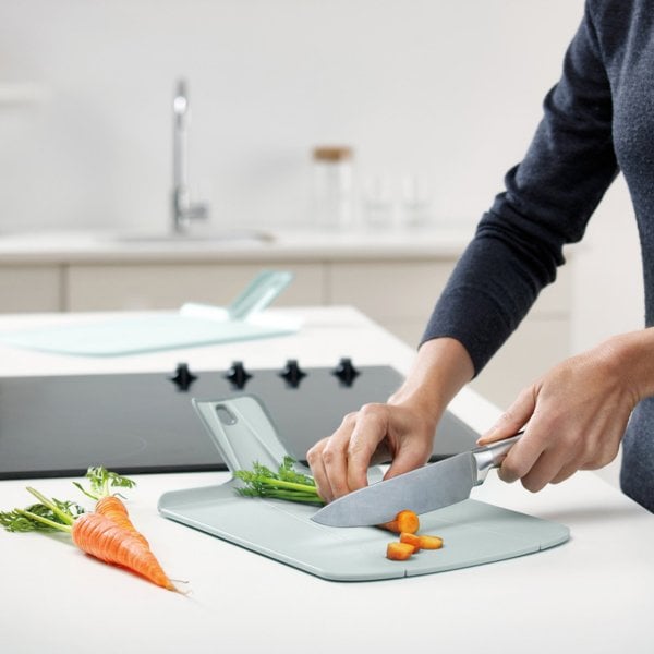 Joseph Joseph Chop2pot Büyük Katlanır Kesme Tahtası Gri/Mavi