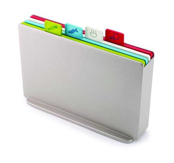 Joseph Joseph İndex Kesme Tahtası Seti - Gümüş