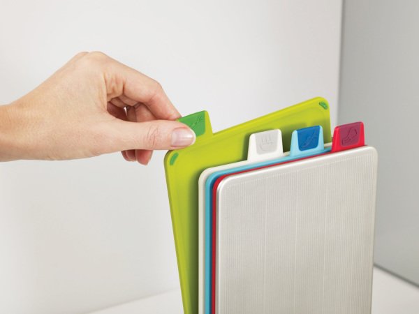 Joseph Joseph İndex Mini Gümüş Kesme Tahtası Seti