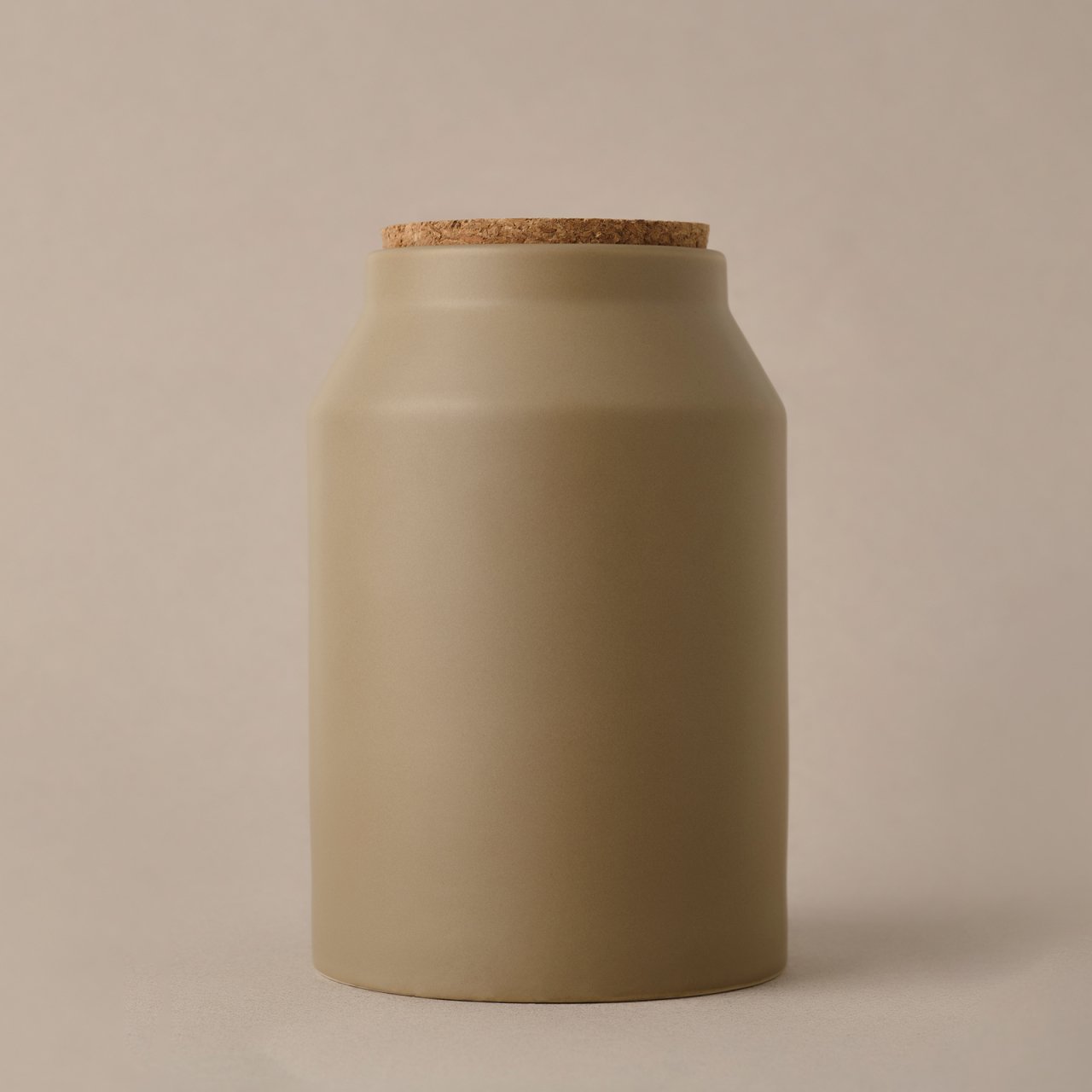 Cooklife Kavanoz Stoneware Bej 800 ml