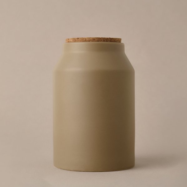 Cooklife Kavanoz Stoneware Bej 800 ml