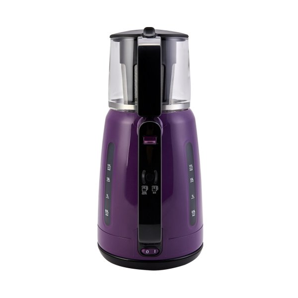 Cookplus Yeni 1501 Enerji Tasarruflu Kettle Çay Makinesi Violet