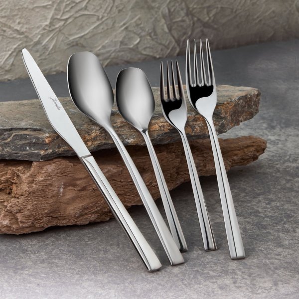 Jumbo 2300 Tokyo 60 Parça 12 Kişilik Çatal Kaşık Bıçak Seti