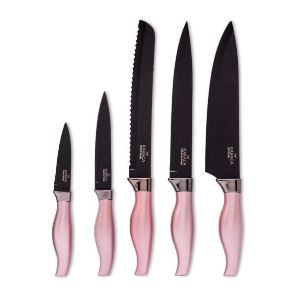 Karaca Rosegold 6 Parça Bıçak Seti