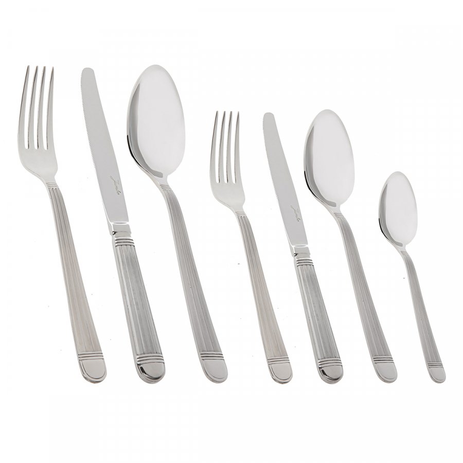 Jumbo 4200 84 Parça 12 Kişilik Çatal Kaşık Bıçak Seti Mat