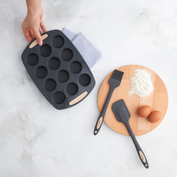 Karaca Flex 3 Parça Muffin Kek Kalıbı