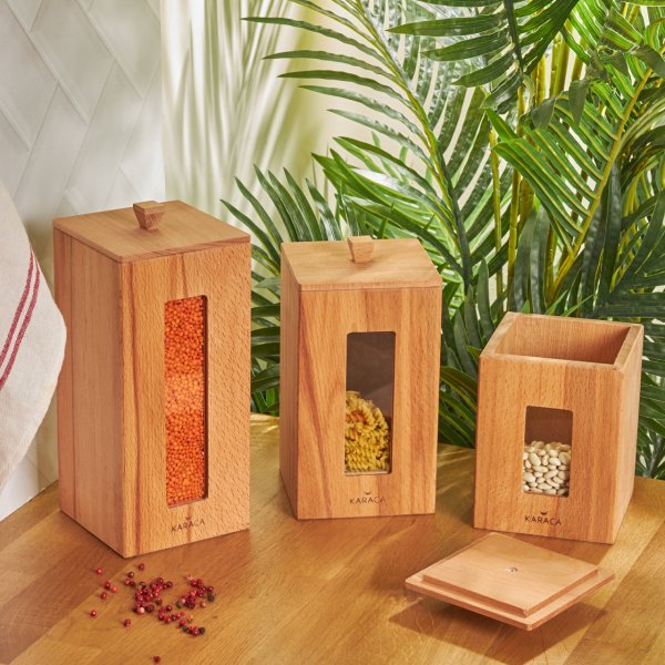 Karaca Forest 3\'lü Saklama Kabı