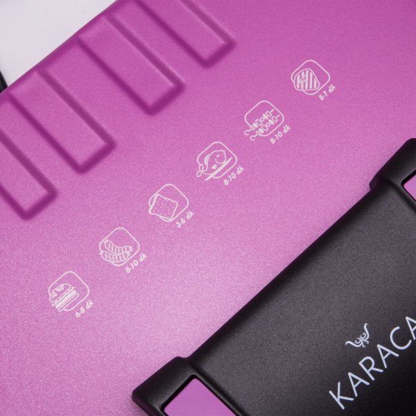 Karaca Future Granit Izgara ve Tost Makinesi Violet