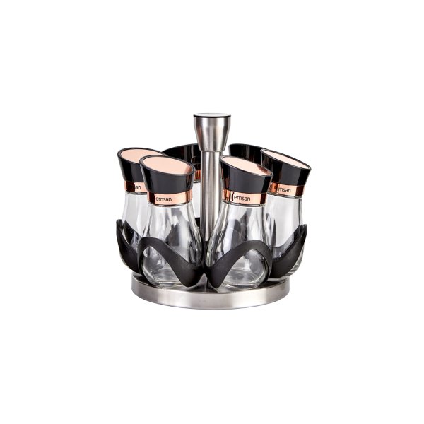 Emsan Alpha 7 Parça Baharat Takımı Rosegold