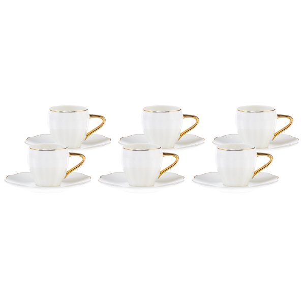 Karaca Sarkas 6 Kişilik Kahve Fincanı Takımı 80 ml