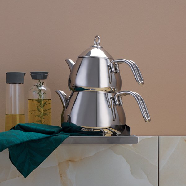 Emsan Antara Mini  İndüksiyon Tabanlı Çaydanlık Takımı