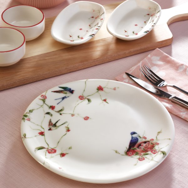 Emsan Aşiyan 32 Parça 6 Kişilik Porselen Kahvaltı/Servis Takımı