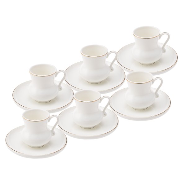 Emsan Aydos 6 Kişilik Kahve Fincan Takımı 90 ml