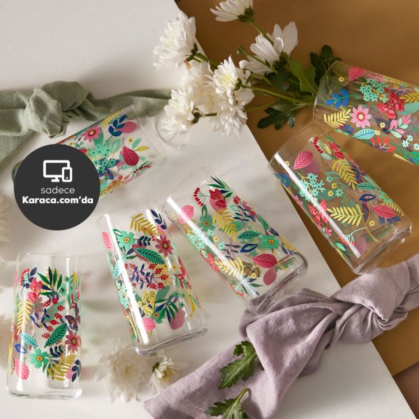 Karaca Spring 6lı Meşrubat Bardağı