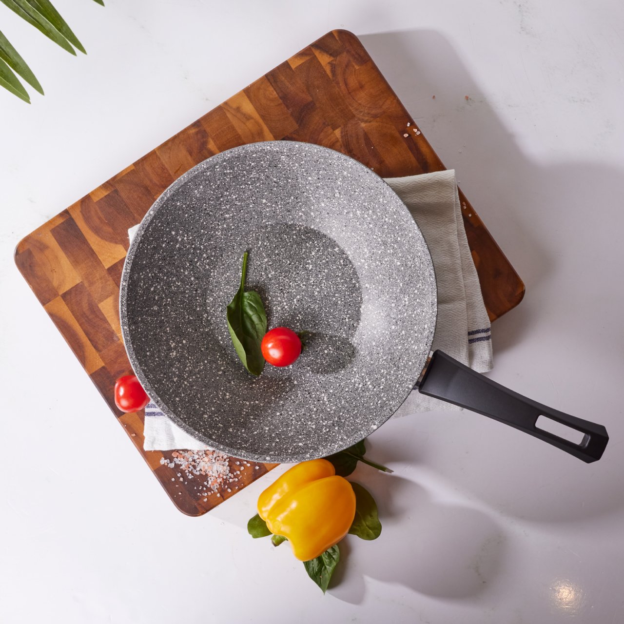 Karaca Gris Biogranit Wok Tava 28cm