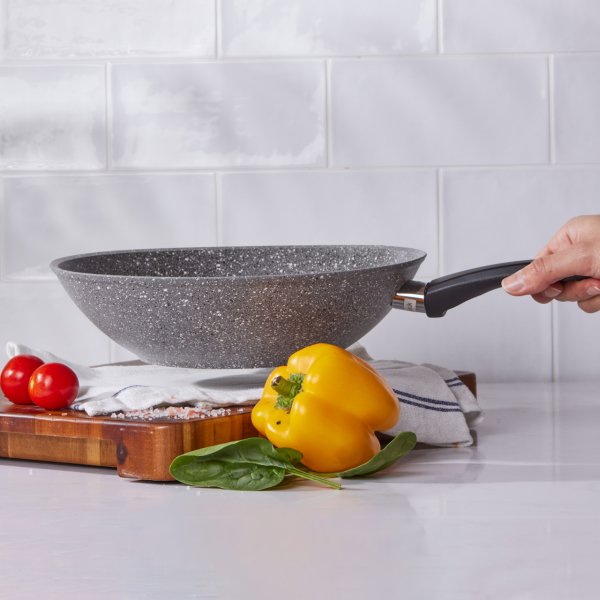 Karaca Gris Biogranit Wok Tava 28cm