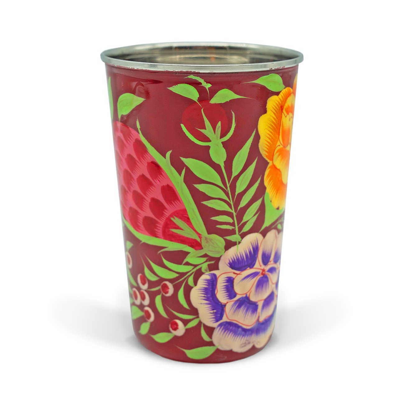 3rd Culture 3rd-2044 Kırmızı Blossom Bardak