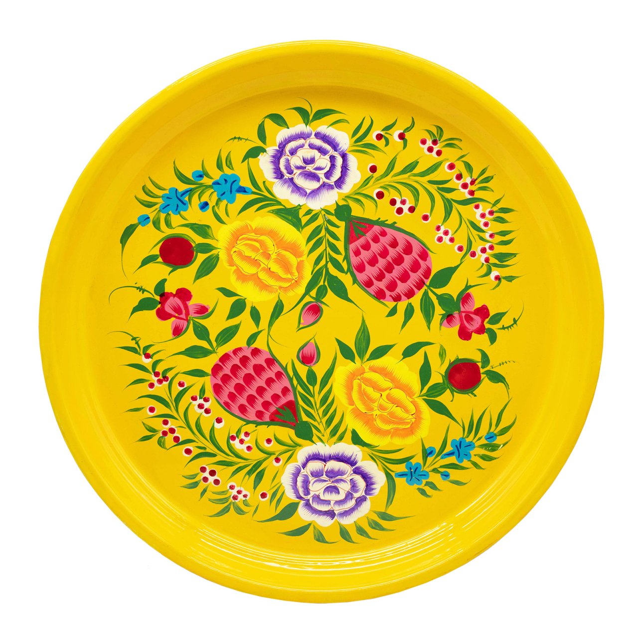 3rd Culture 3rd-2070 Sarı Blossom Tepsi