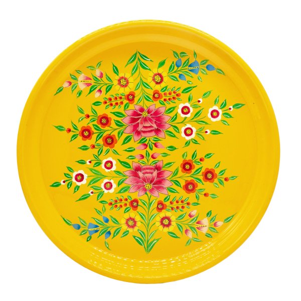 3rd Culture 3rd-5063 Sarı Lotus Tepsi