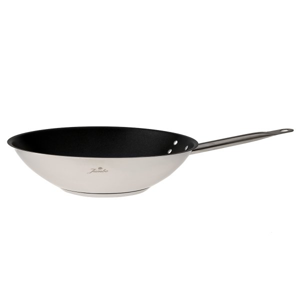 Jumbo Majör Çelik Wok Tava 28 cm