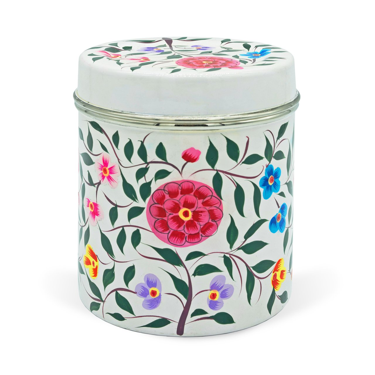 3rd Culture Çiçekli Beyaz Büyük Kutu