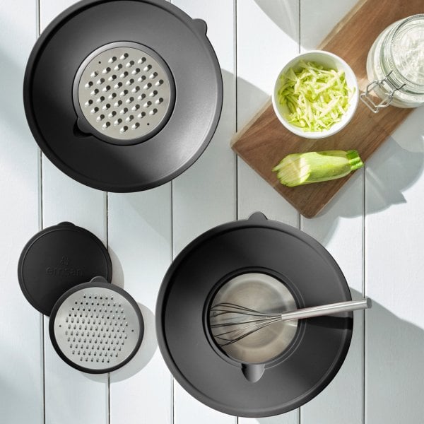 Emsan Demre 3 in 1 Siyah Çok Amaçlı Karıştırma ve Saklama Kabı