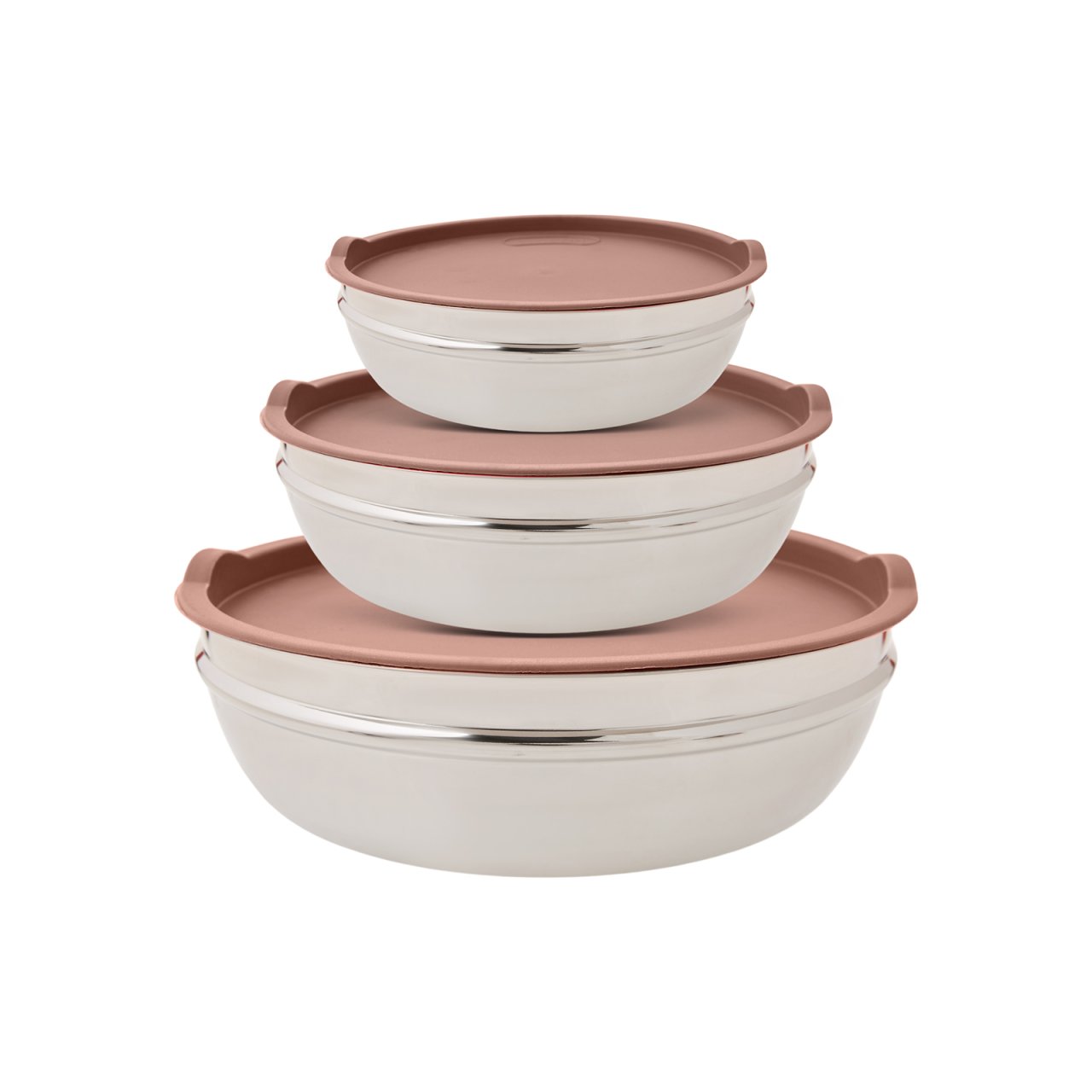 Emsan Demre 6 Parça Kombi Saklama Kabı Set Golden Pink