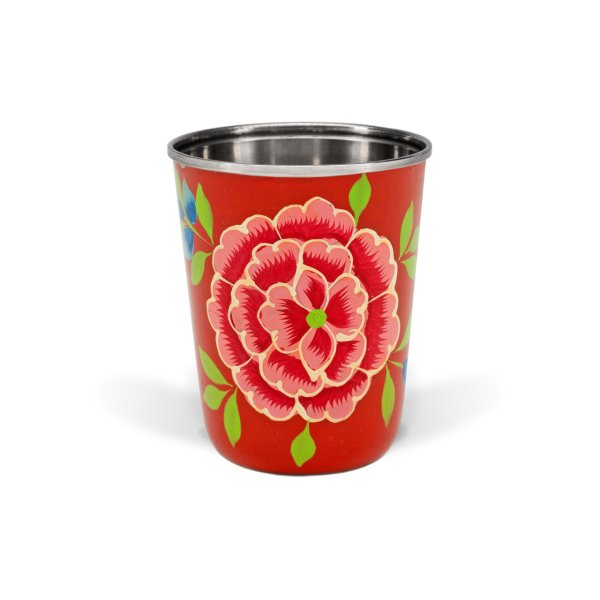 3rd Culture Kırmızı Blossom Küçük Bardak