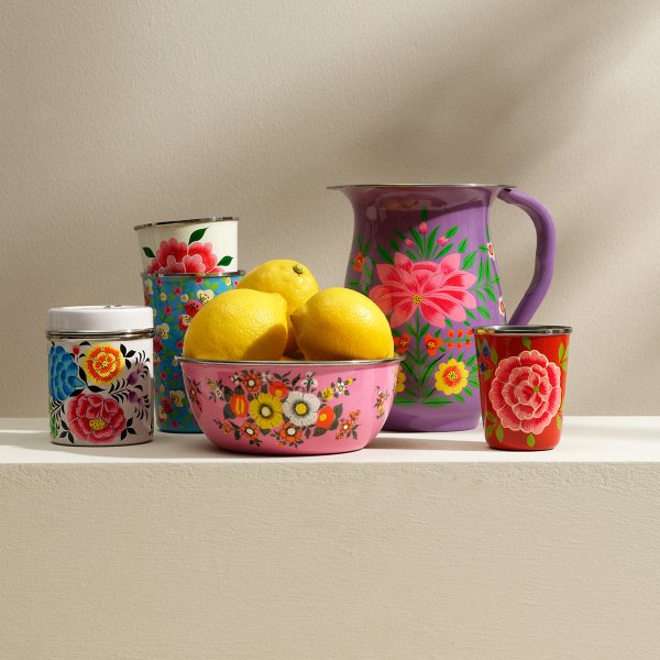 3rd Culture Kırmızı Blossom Küçük Bardak