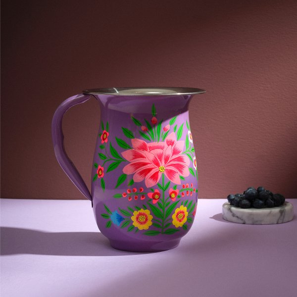 3rd Culture Mor Lotus Sürahi