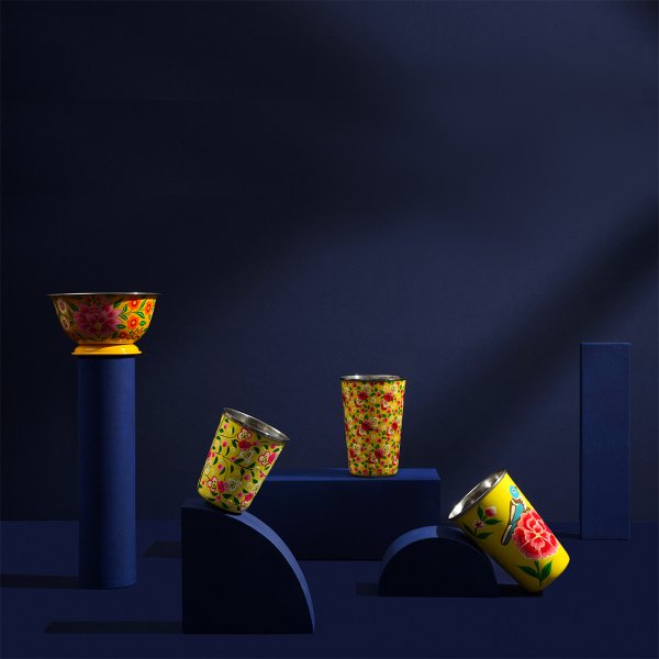 3rd Culture Sarı Ivy Küçük Bardak