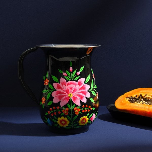 3rd Culture Siyah Lotus Sürahi