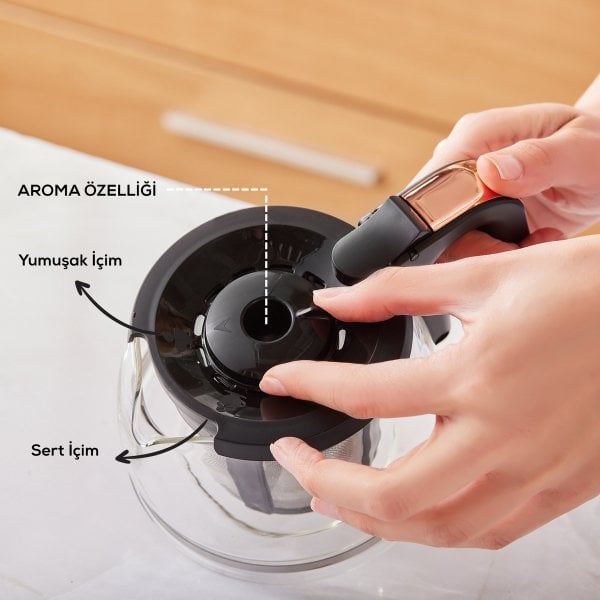 Karaca Hatır Plus Mod 5 in 1 Kahve Ve Çay Makinesi Kırmızı