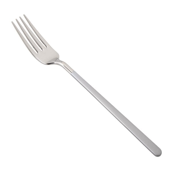 Jumbo Paint Grey Parlak 24 Parça 6 Kişilik Tatlı Çatal Kaşık Bıçak Seti