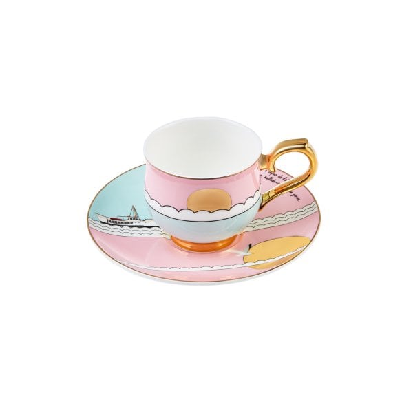 Karaca Unicef Mert Fırat & Sertap Erener 2 Kişilik Kahve Fincan Takımı 90 ml